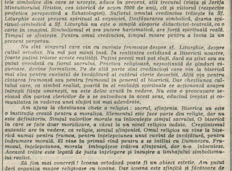 Despre Ortodoxie III – 12.03.1990 – România Liberă – Lumea Creștină