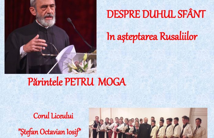 Despre Duhul Sfânt – În așteptarea Rusaliilor – Conferință Rupea – 18.04.2017